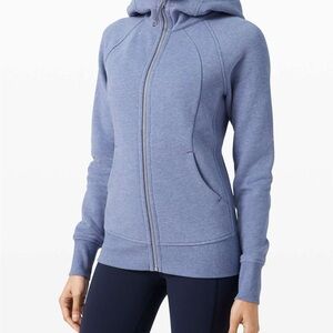 Lululemon Blue Zip-Up Hoodie